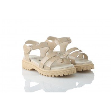 Quirlay Nude Sandals