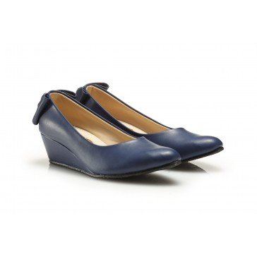 Galitzi Navy Mini Wedges