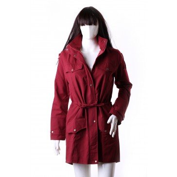 Ainsley Maroon Parka